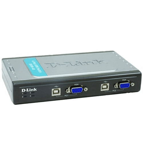 سوئیچ کی وی ام 4 پورت USB